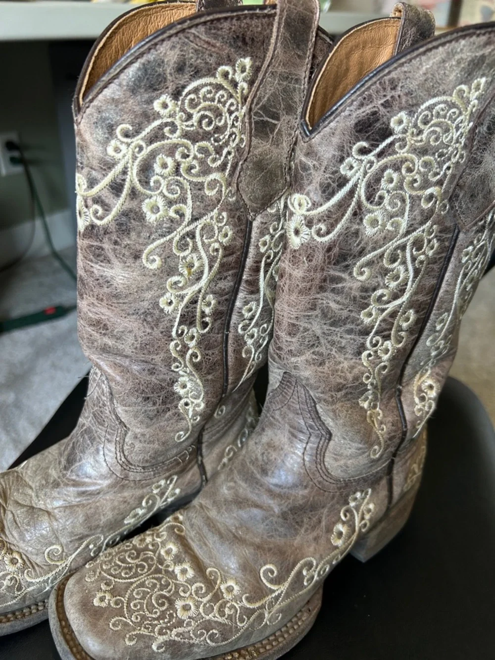 Corral gently worn